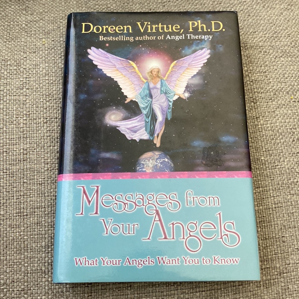 Hardback book Doreen Virtue Messages from Your Angels